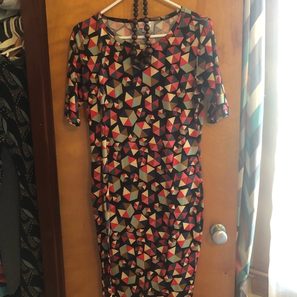 LulaRoe Julia Size L - Picture 1 of 4